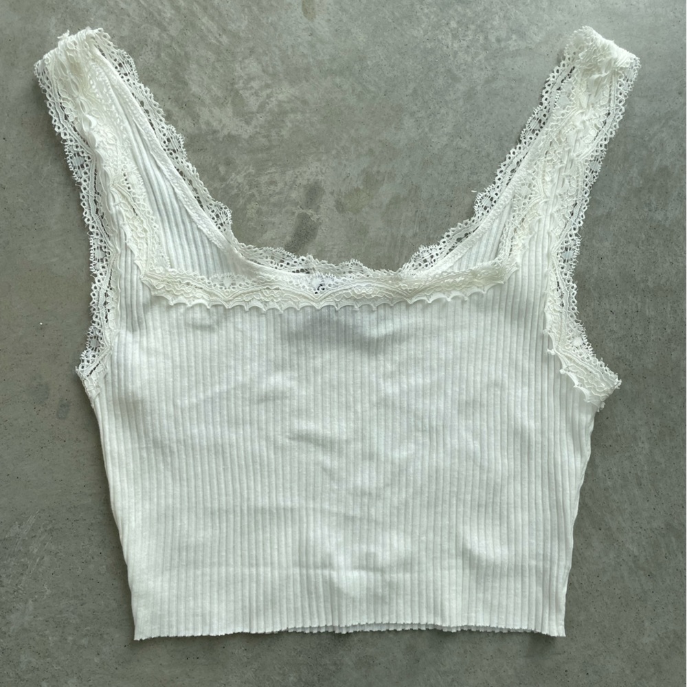 White Princess Polly tank top